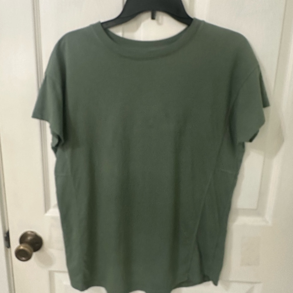 Madewell Green Short Sleeve Oversized T-Shirt